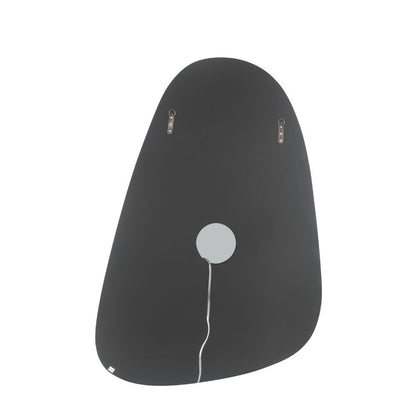 Noralie - 46" Accent Mirror With LED - Mirrored & Faux Diamonds