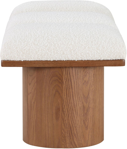 Pavilion - 3 Piece Modular Bench With Brown Base