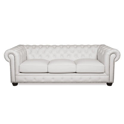 Traditional Tufted Chesterfield Nailhead Sofa