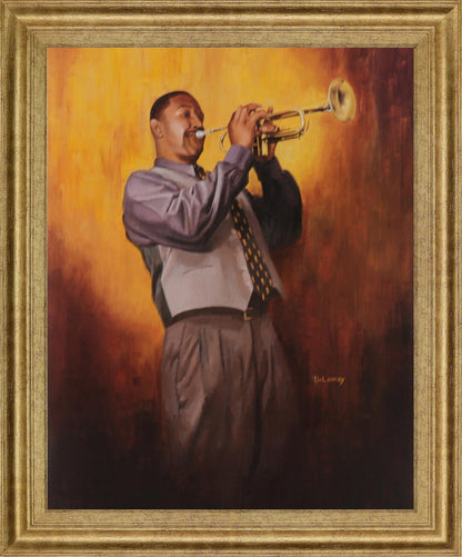 Brass Serenade - 28" x 34" Framed Wall Art