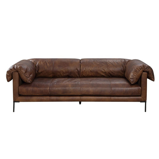 Jaron - Sofa - Mocha Top Grain Leather