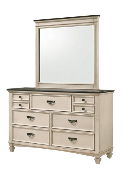 Sawyer - Queen 5 Piece Bedroom Set - Antique White