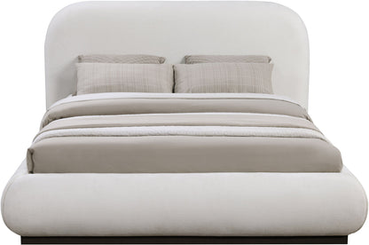 Vaughn - Chenille Bed With Black Base