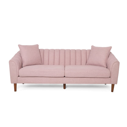 Contemporary 3 Seater Sofa With Accents