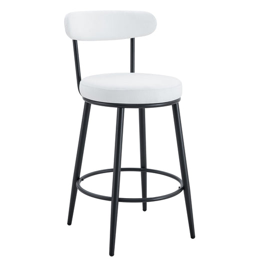 Fashionable Ergonomic High Legged Bar Chairs (Set of 2)