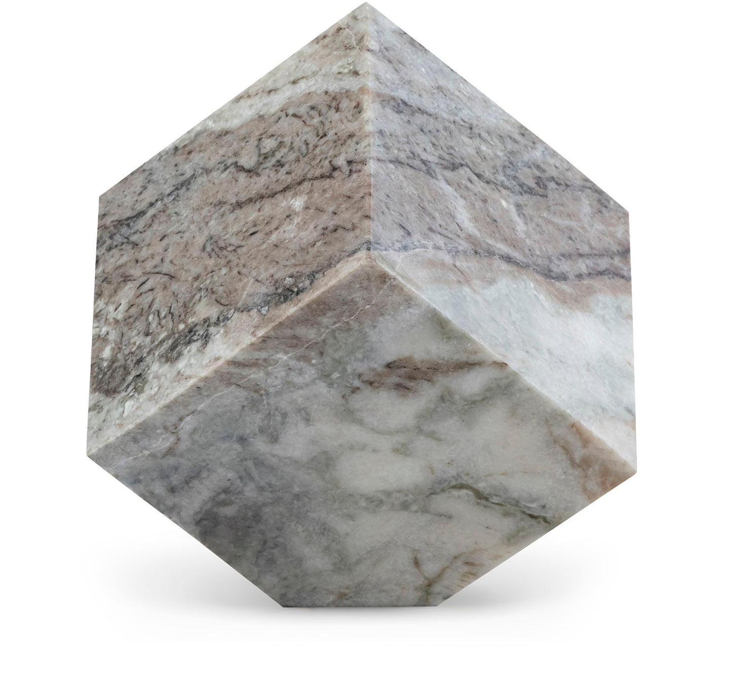 Block - Marble Decorative Cube