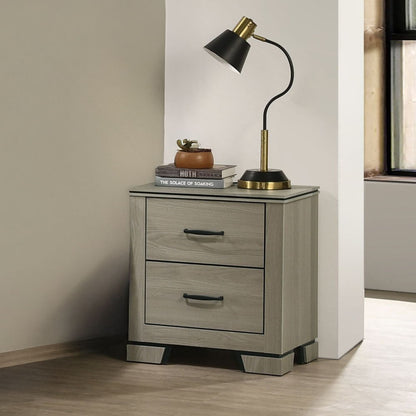 Joanna - Nightstand - Weathered Gray