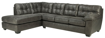 Fallston - Left Arm Facing Chaise 2 Pc Sectional - Slate