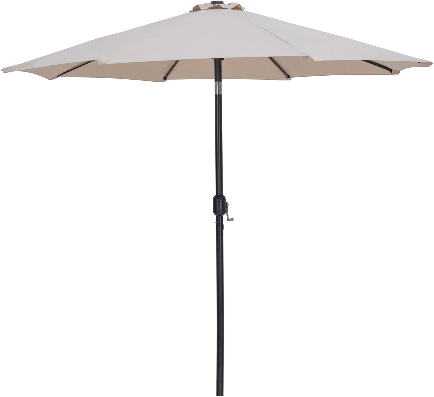 Fiji - Aluminum Patio Umbrella With Square White And Black Base