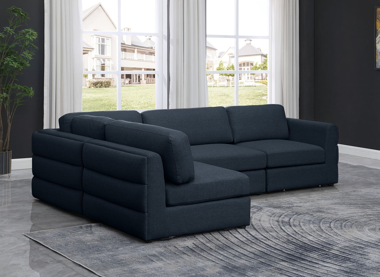 Beckham - 4 Piece Modular Sectional