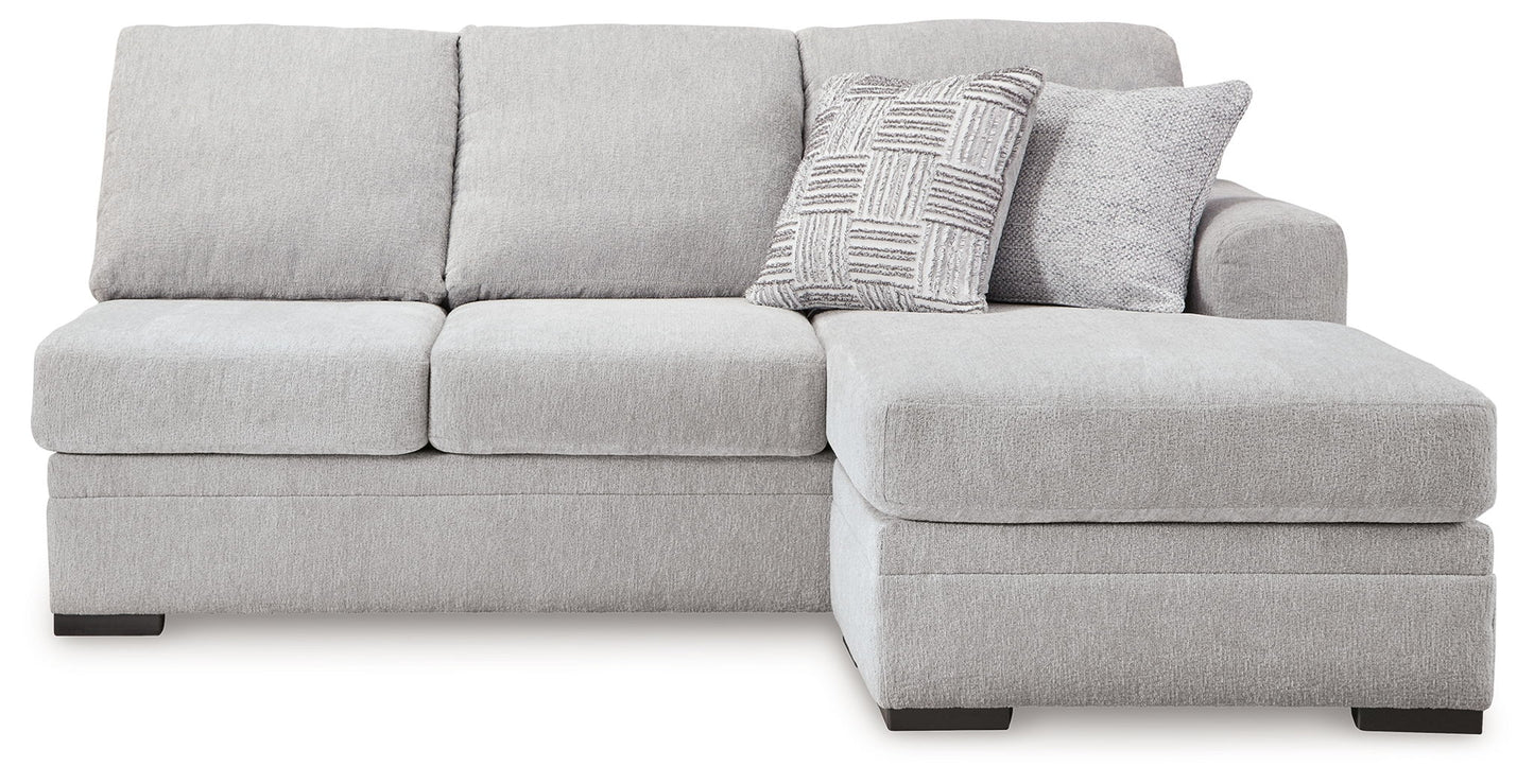 Gabyleigh - Raf Sofa Chaise - Nickel