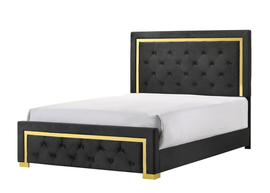 Pepe - Queen Bed - Black