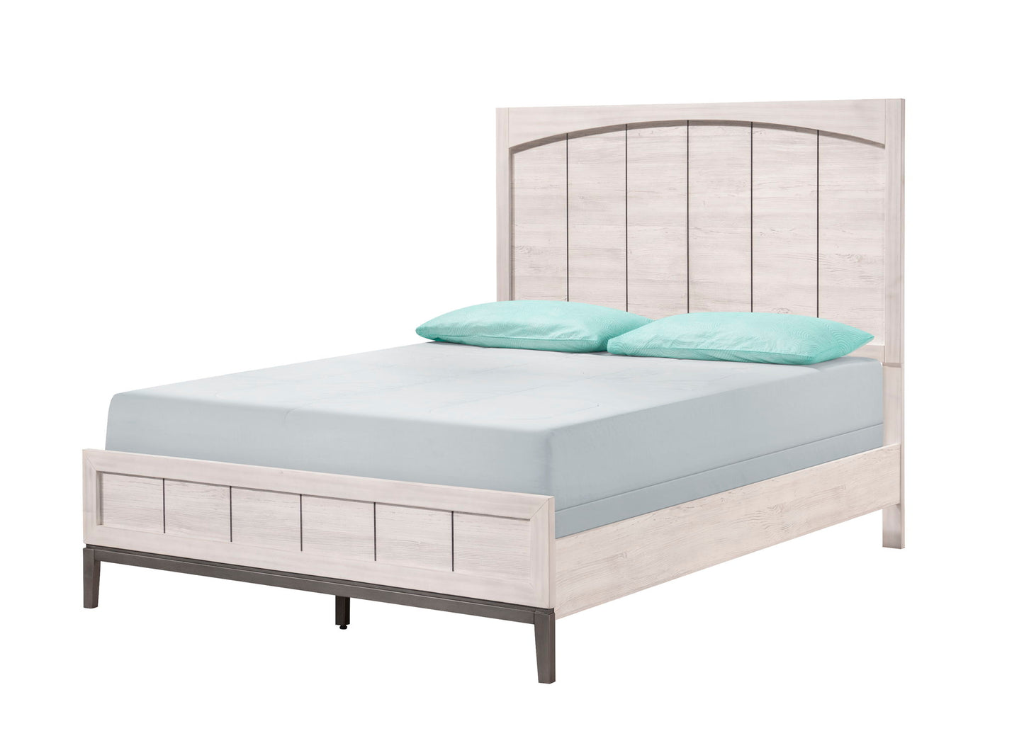 Veda - King Bed - Beige