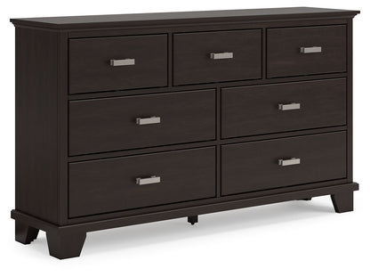 Covetown - Dresser - Dark Brown