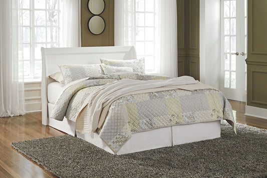 Anarasia - Sleigh Headboard With Bolt On Bed Frame