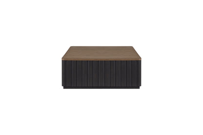 Channel - Cocktail Table With Casters - Black