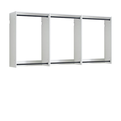 Devi - Wall Mounted Wood Closet System, Modular Units