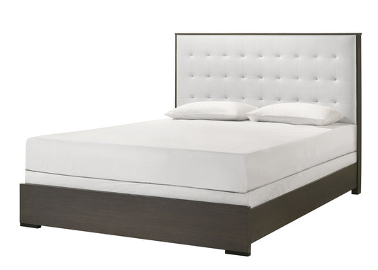 Sharpe - King Bed - Dark Gray
