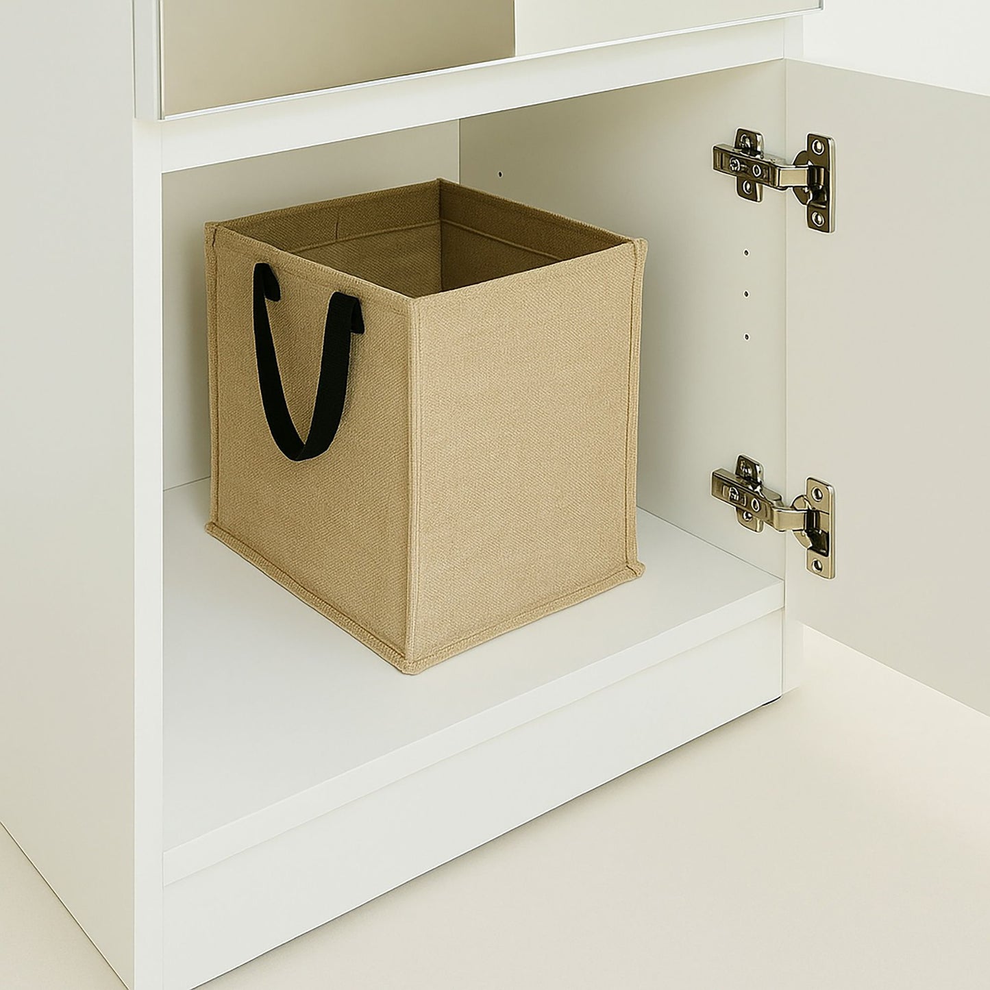 Elise - Modular Closet System With Mirror - White