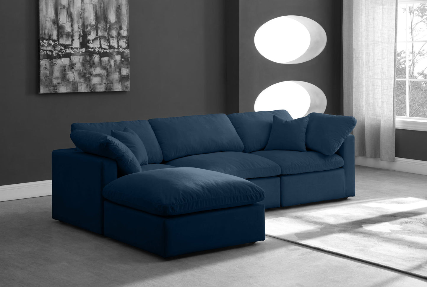 Plush - 4 Piece Modular Sectional
