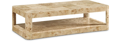 Reeves - Burl Wood Table