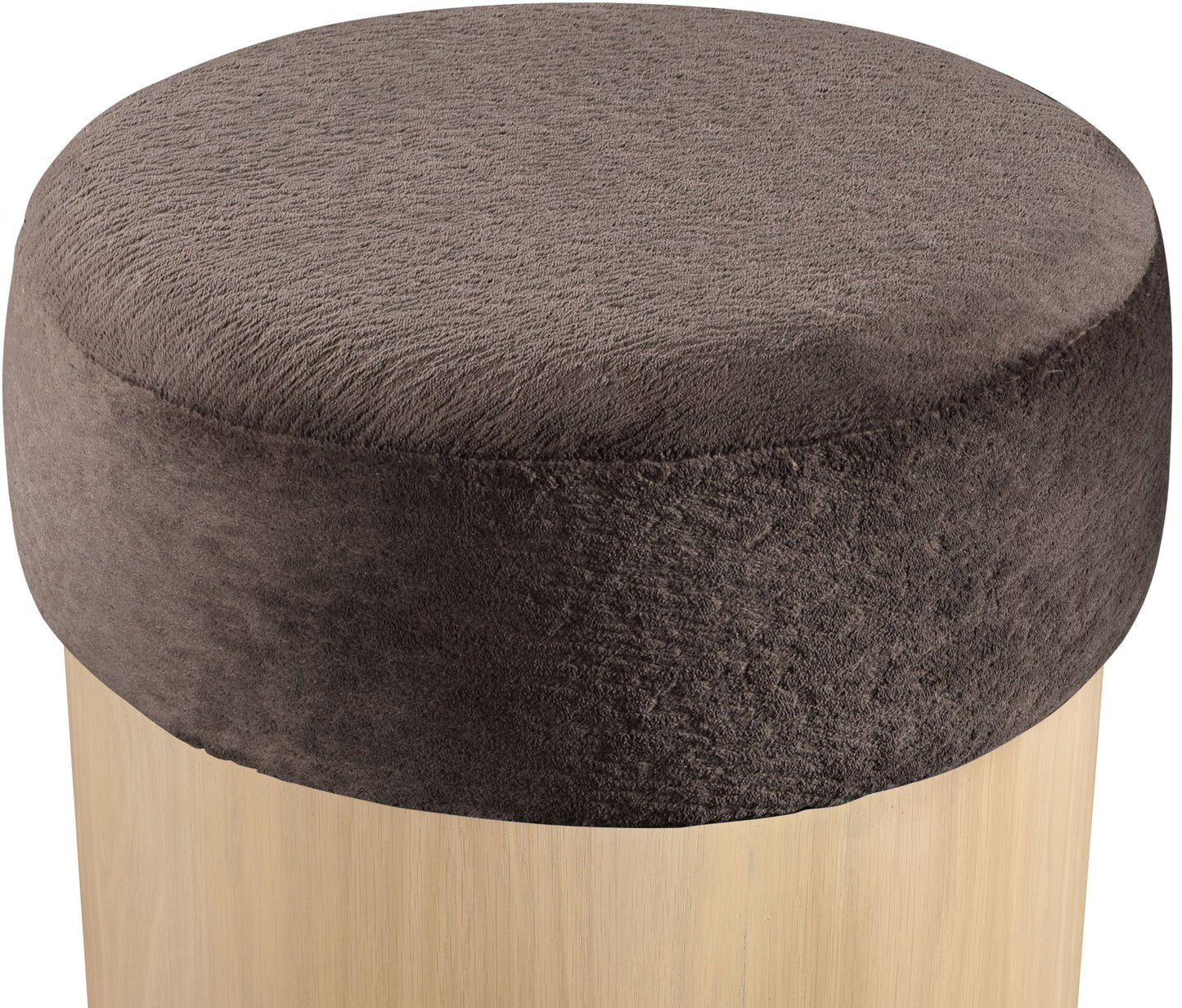 Nimes - Ottoman / Stool With Natural Base