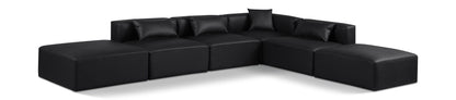 Cube - 6 Piece Modular Corner Armless Sectional