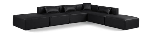 Cube - 6 Piece Modular Corner Armless Sectional