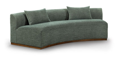 Avanti - 104" Chenille Fabric Upholstered Sofa