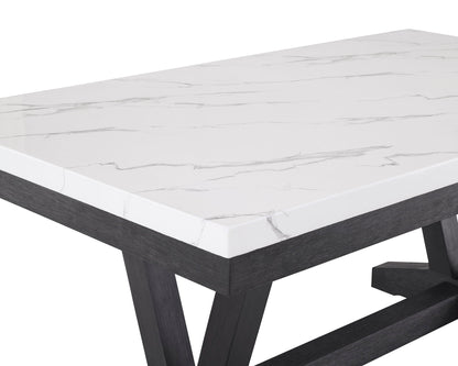 Vance - 5 Piece Dining Room Set - Charcoal / Gray