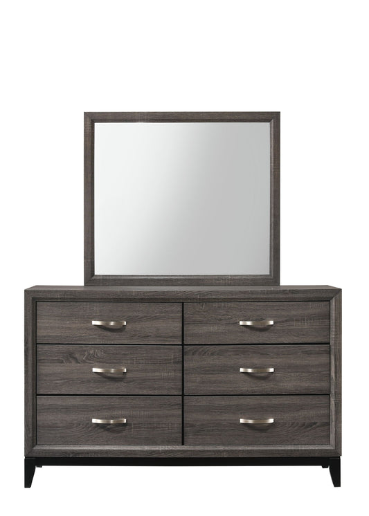 Akerson - Dresser & Mirror- Gray