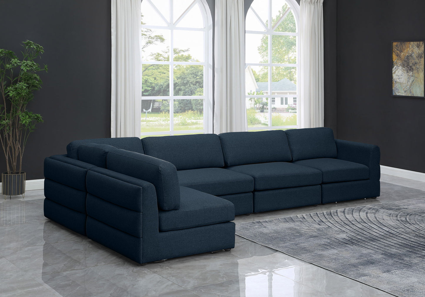Beckham - 5 Piece Modular Sectional