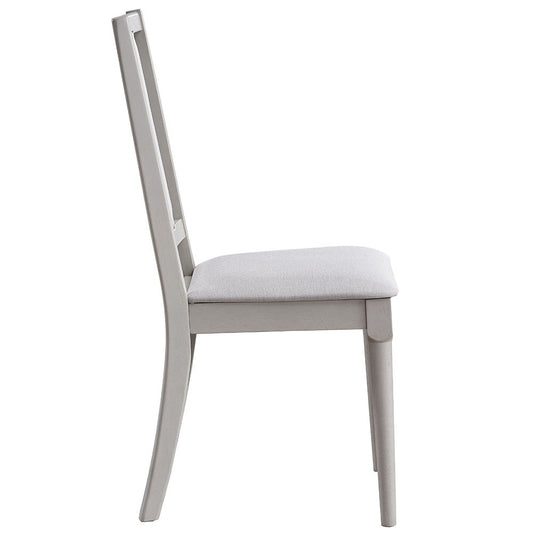 Marta - Side Chair (Set of 2) - Beige Linen & Natural