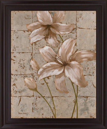 Blush Petals - 28" x 34" Framed Wall Art