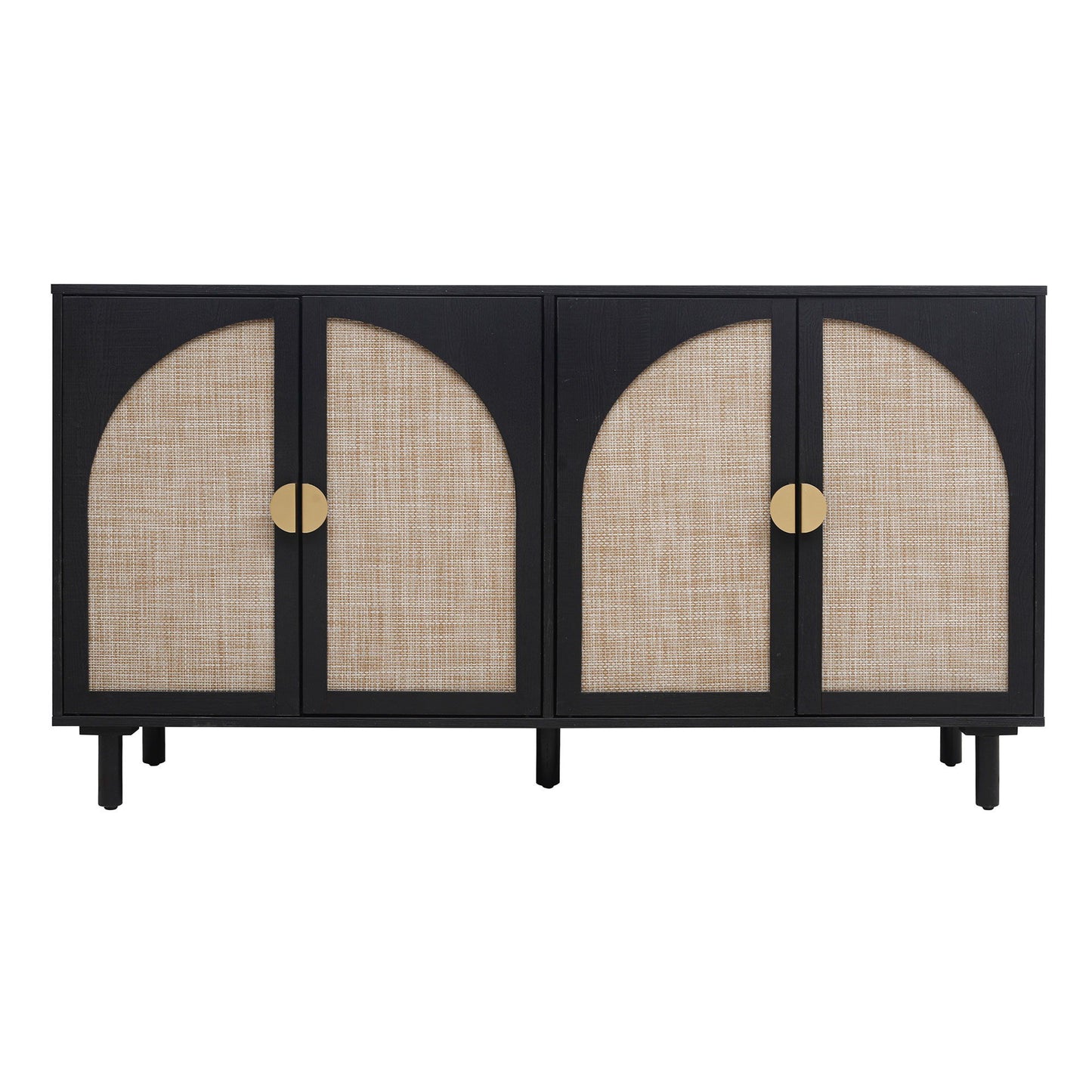 4 Door Cabinet, Customizable Storage System
