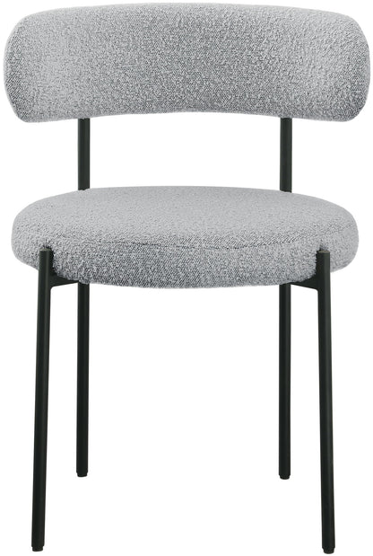 Beacon - Boucle Fabric Dining Chair (Set of 2)