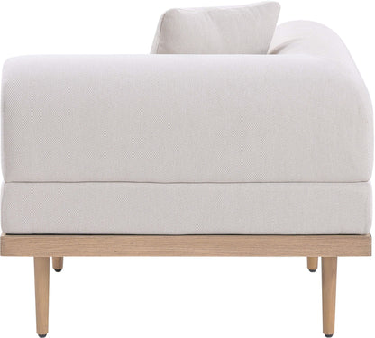 Laguna - Resilient Water Resistant Fabric Upholstered Outdoor Patio Modular Corner Chair