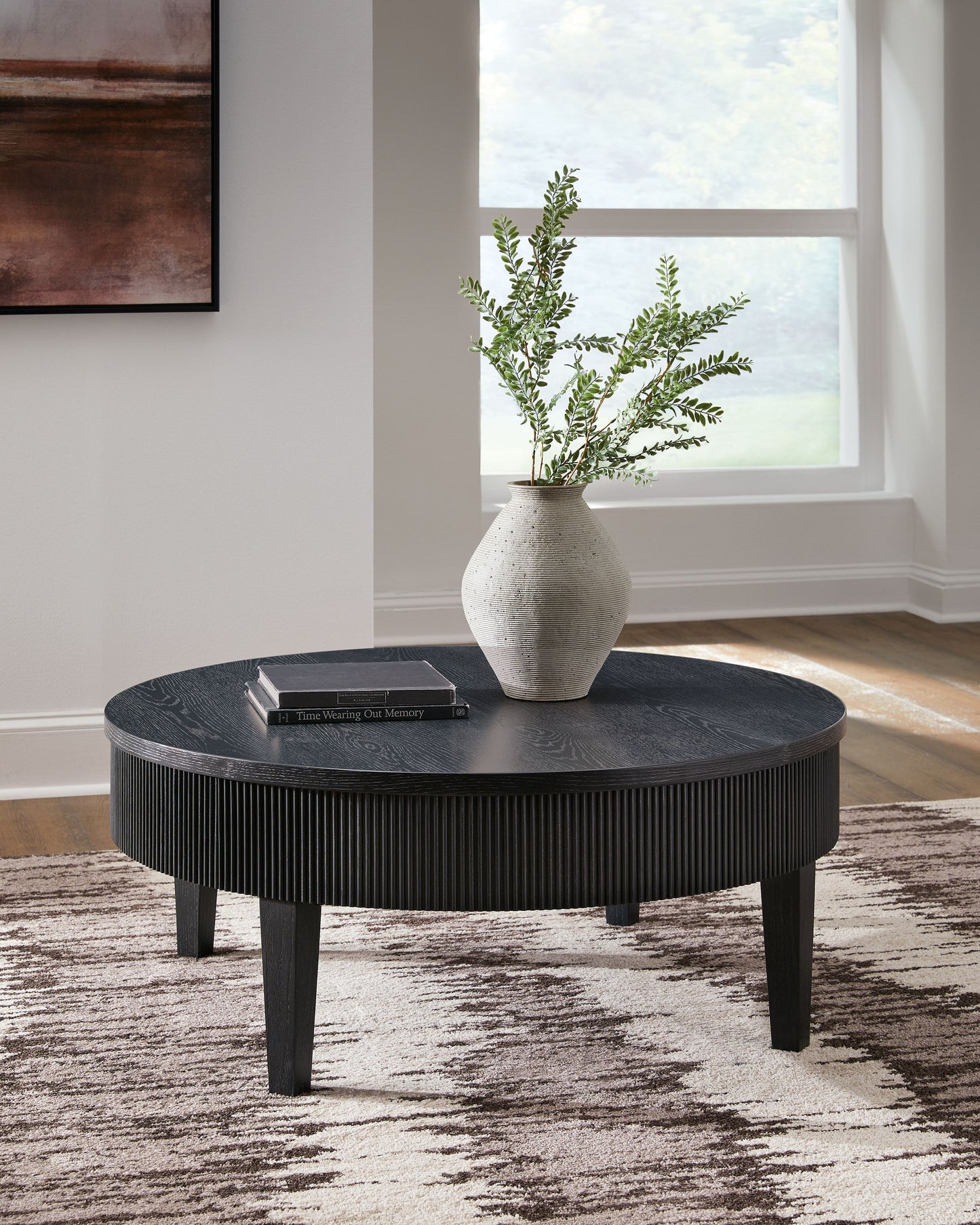Marstream - Round Cocktail Table - Black