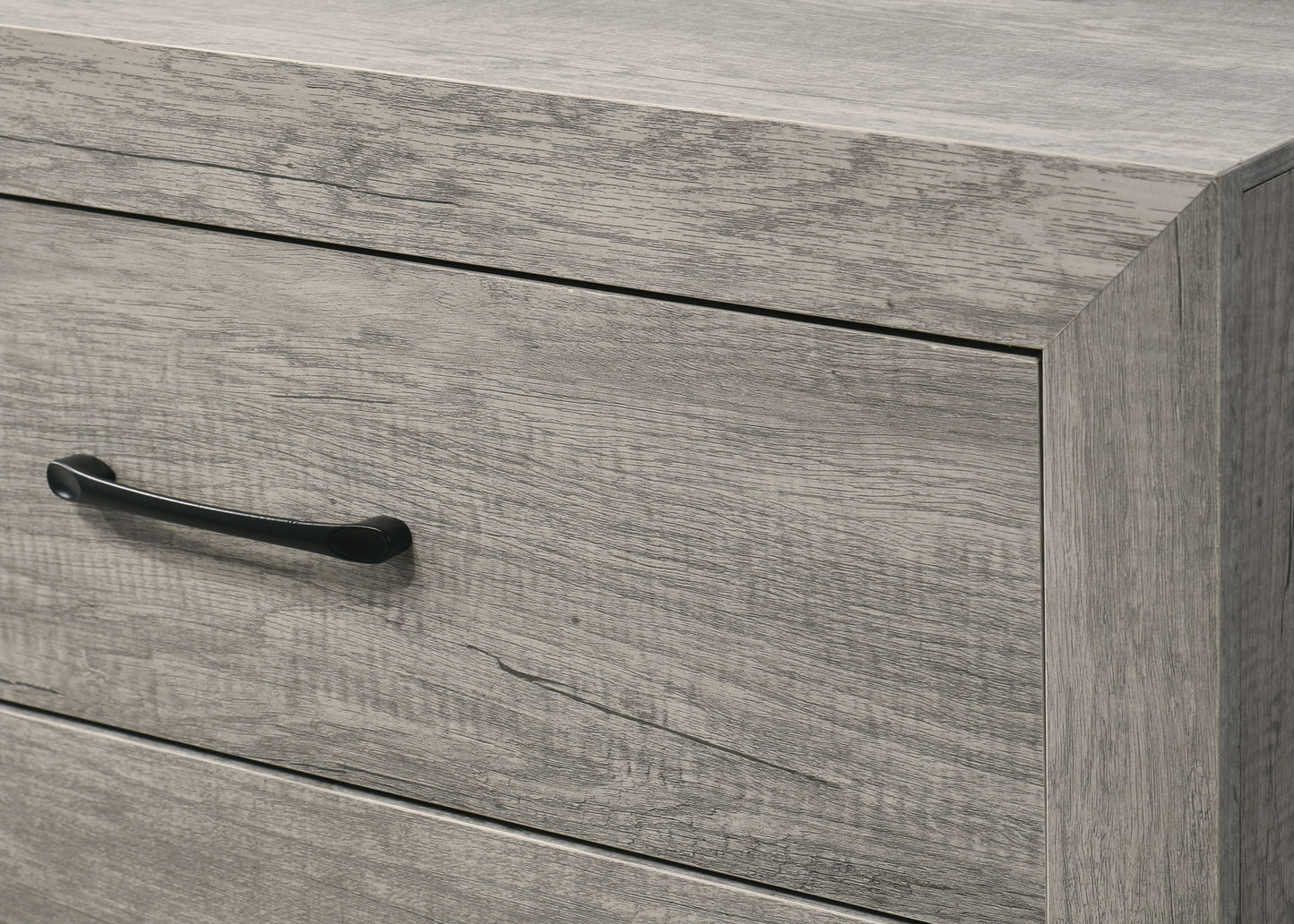 Hopkins - Dresser & Mirror - Gray