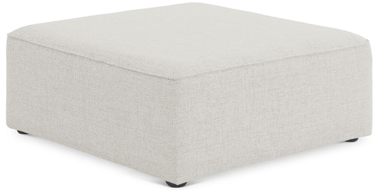 Cube - Linen Ottoman