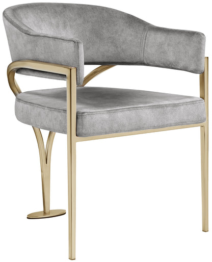 Madelyn - Dining Chair (Set of 2) - Brushed Brass