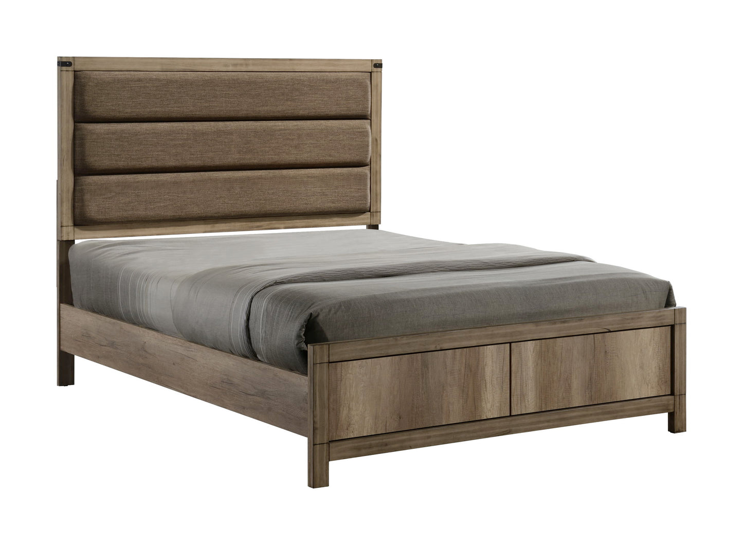 Matteo - Queen Bed - Brown