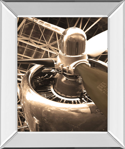 Dc4 Aircraft By Danita Delimont - Mirror Framed Print Wall Art - Gold