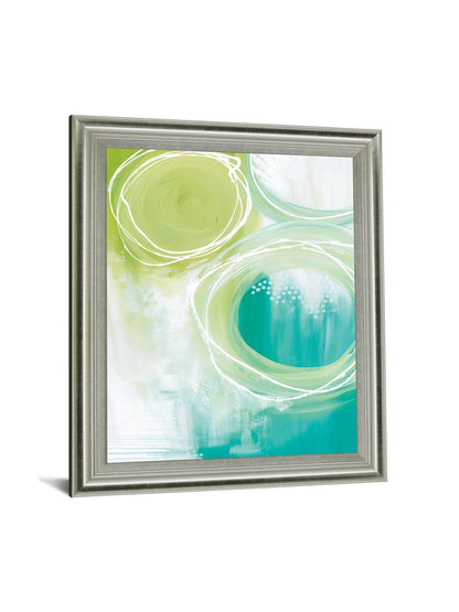 Verdant Orbit - 28" x 34" Framed Wall Art