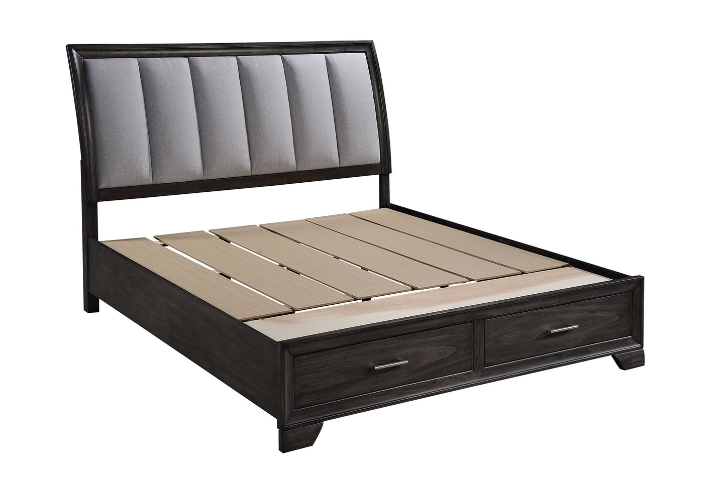 Jaymes - King 5 Piece Bedroom Set - Gray