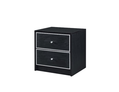 Jabir - Accent Table - Black & Silver