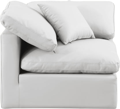 Indulge - Faux Leather Corner Chair