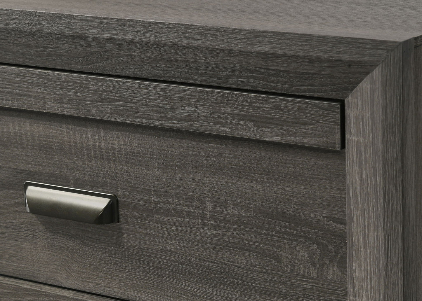 Valor - Dresser & Mirror - Gray