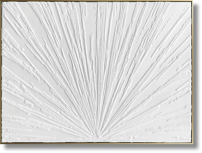 Radiant Eclipse - 35" x 47" Framed Wall Art