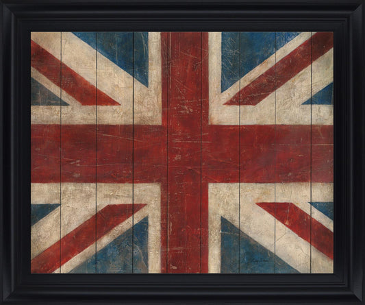 Vintage Union Motif - 28" x 34" Framed Wall Art